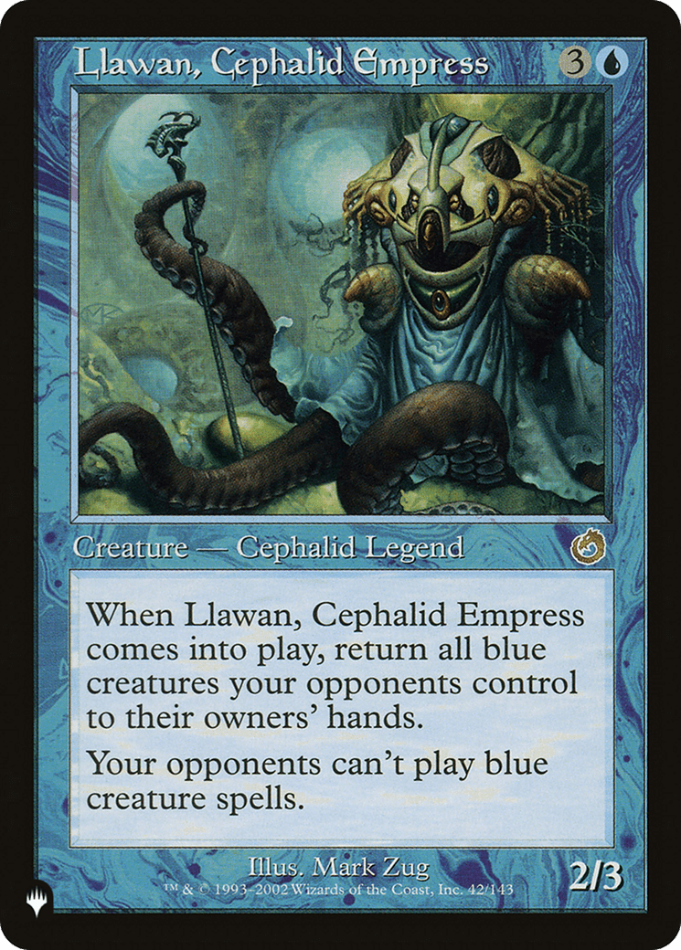 Llawan, Cephalid Empress |  (TOR-42) [The List]