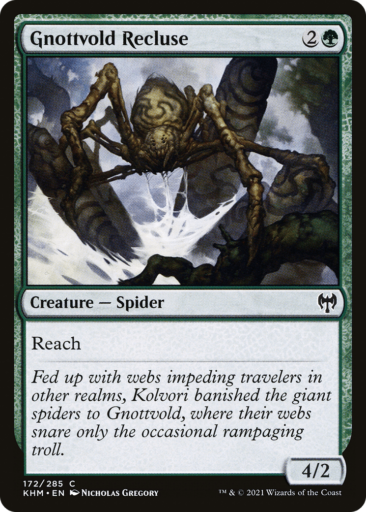 Gnottvold Recluse [Kaldheim] Foil