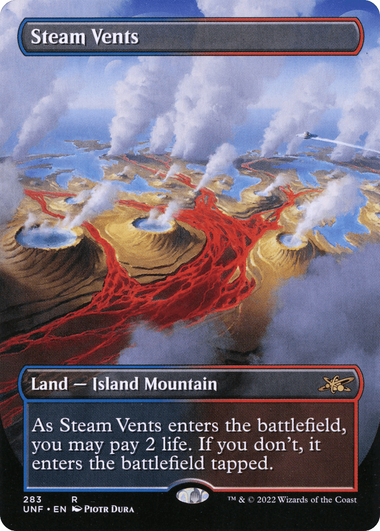 Steam Vents (Borderless) [Unfinity] Foil