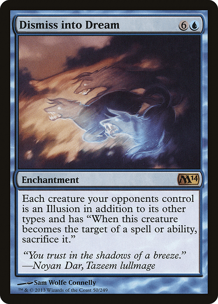 Dismiss into Dream [Magic 2014] Foil