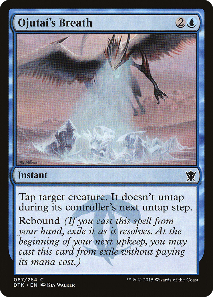 Ojutai's Breath [Dragons of Tarkir] Foil