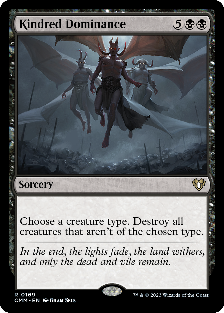 Kindred Dominance [Commander Masters] Foil
