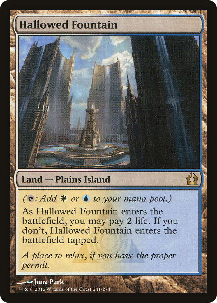 Hallowed Fountain [Return to Ravnica] Foil