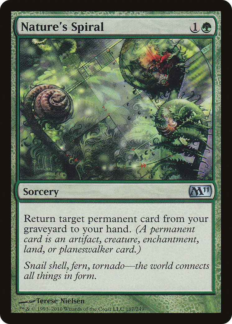 Nature's Spiral [Magic 2011] Foil