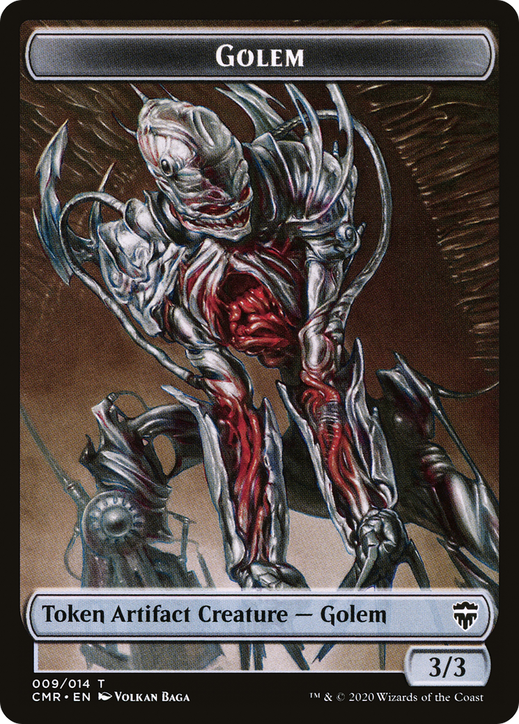 Golem (TCMR-009) - Commander Legends Tokens Foil