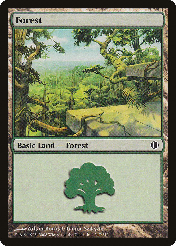 Forest (247) [Shards of Alara] Foil