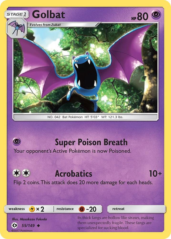 Golbat 55/149 (SM Base Set) 
