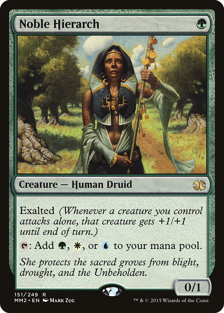 Noble Hierarch [Modern Masters 2015] Foil