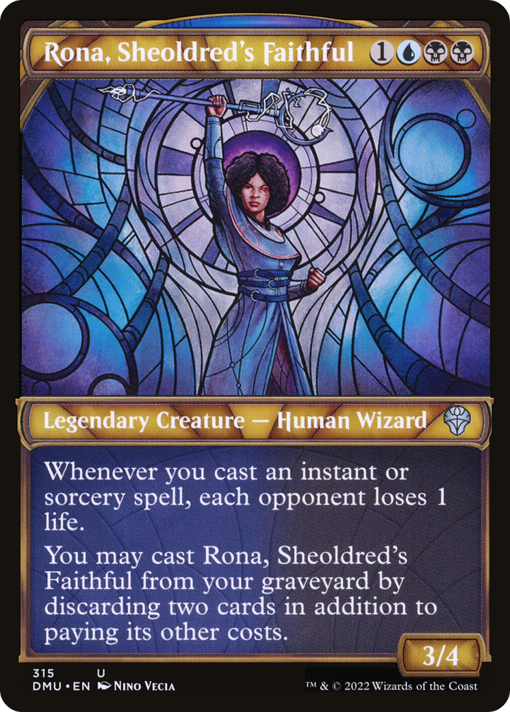 Rona, Sheoldred's Faithful (Showcase) [Dominaria United] Foil
