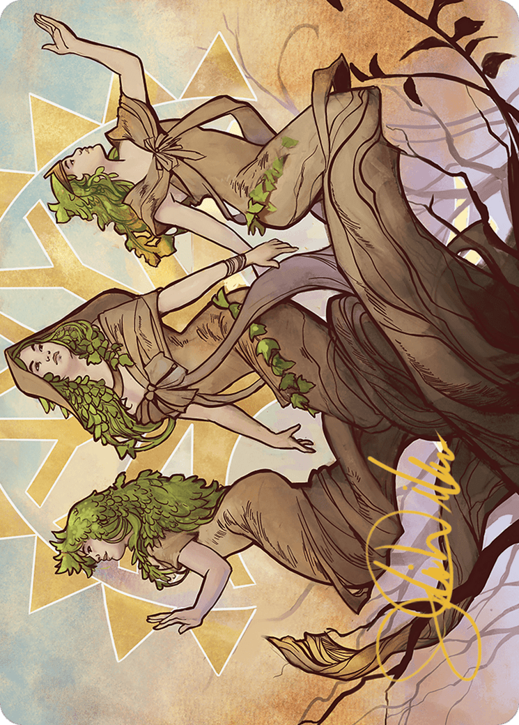 Trostani, Three Whispers // Trostani, Three Whispers (AMKM-037) - Murders at Karlov Manor Art Series (Borderless) Foil