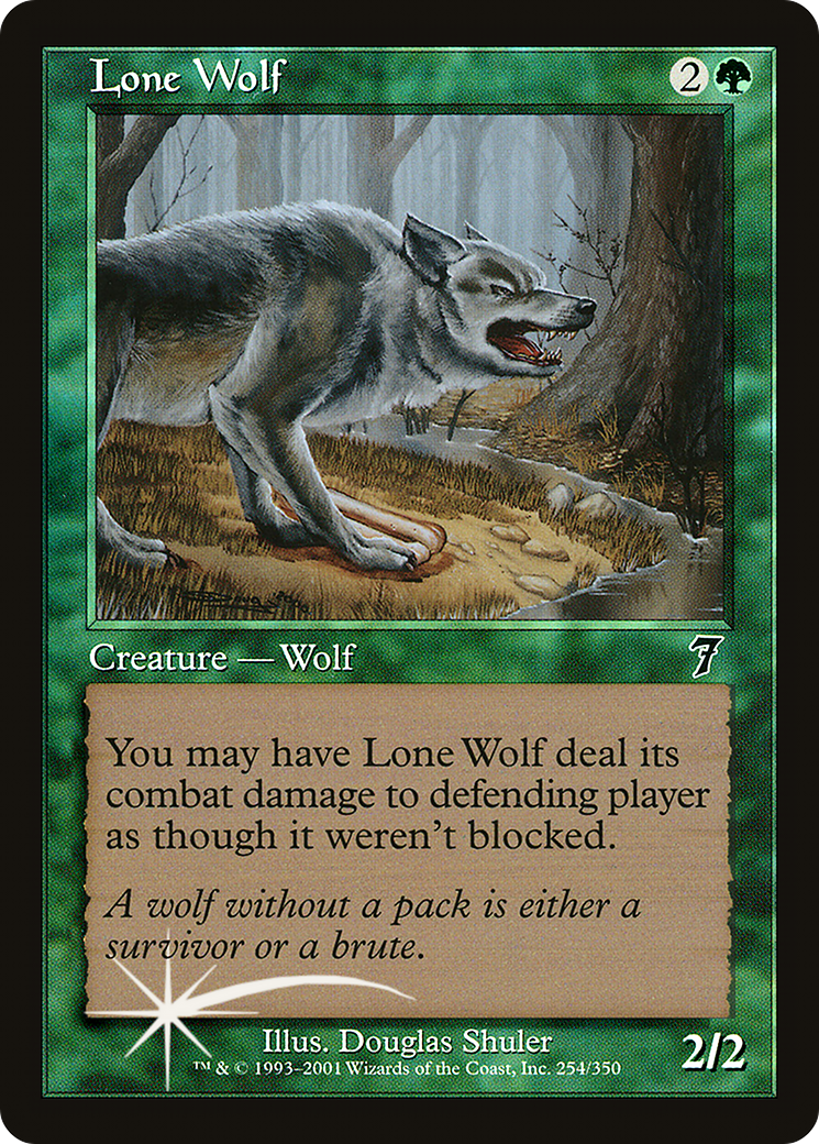 Lone Wolf [Seventh Edition] Foil