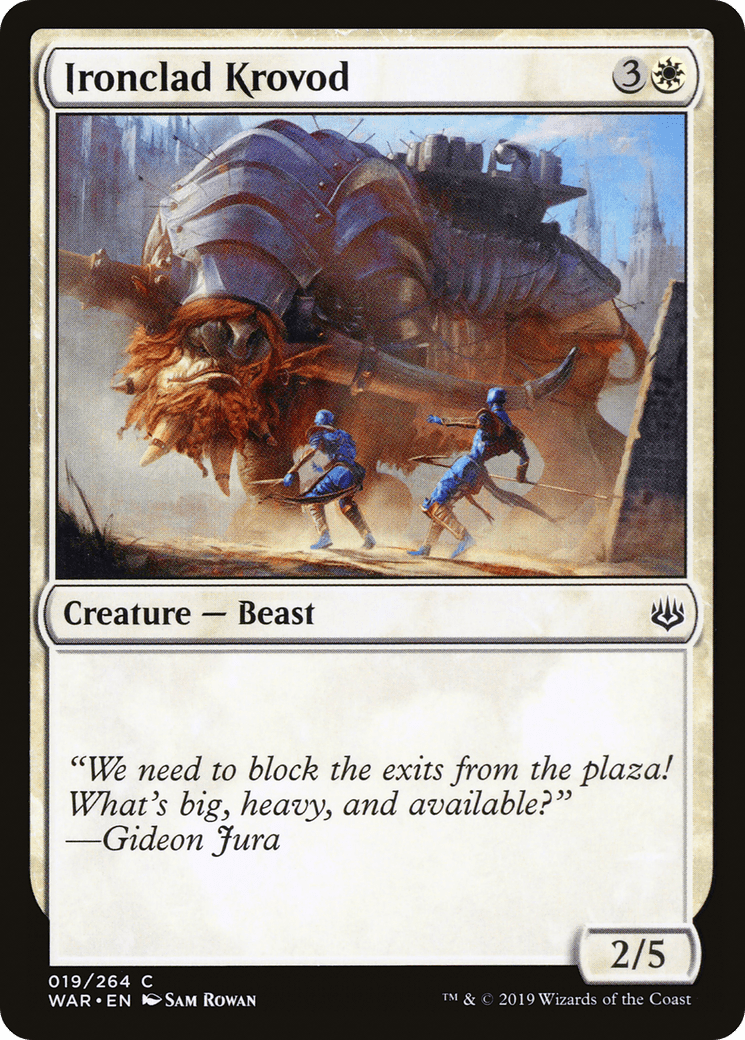 Ironclad Krovod [War of the Spark] Foil