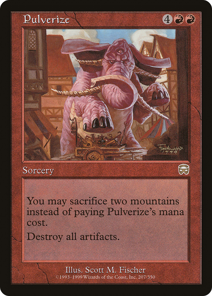Pulverize [Mercadian Masques] Foil
