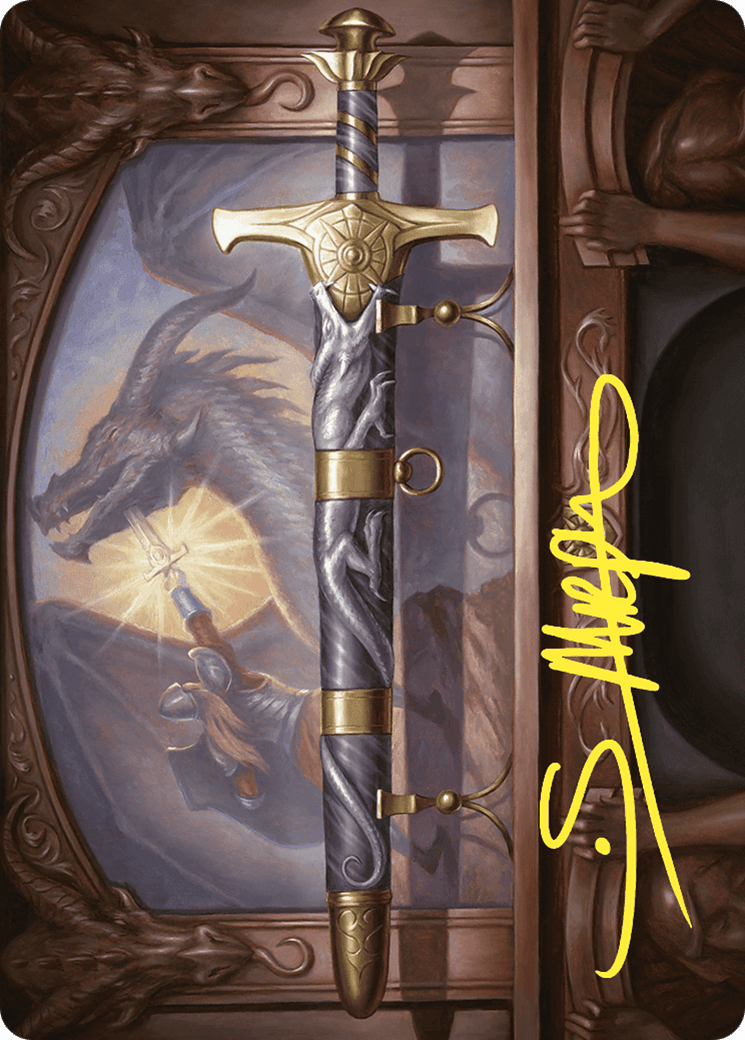 Ancestral Blade // Ancestral Blade (ACMM-001) - Commander Masters Art Series (Borderless) Foil
