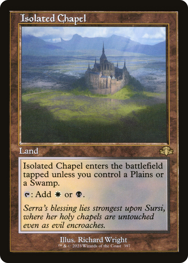 Isolated Chapel (Retro) [Dominaria Remastered] Foil