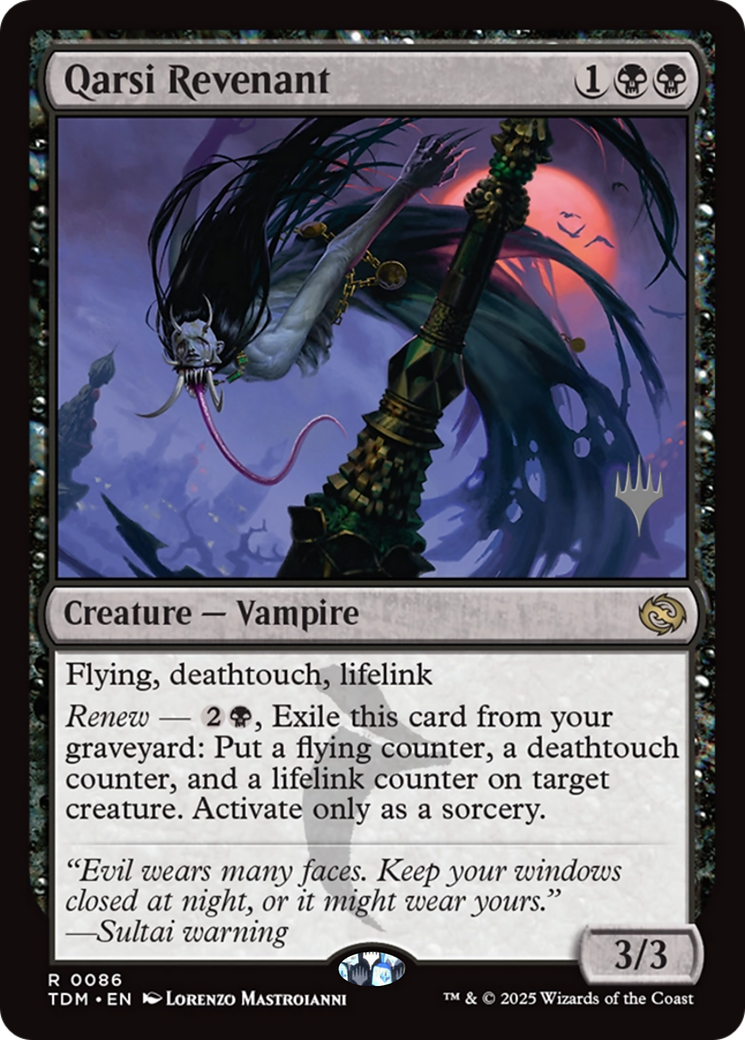 Qarsi Revenant (086) [Promo Pack: Tarkir: Dragonstorm]