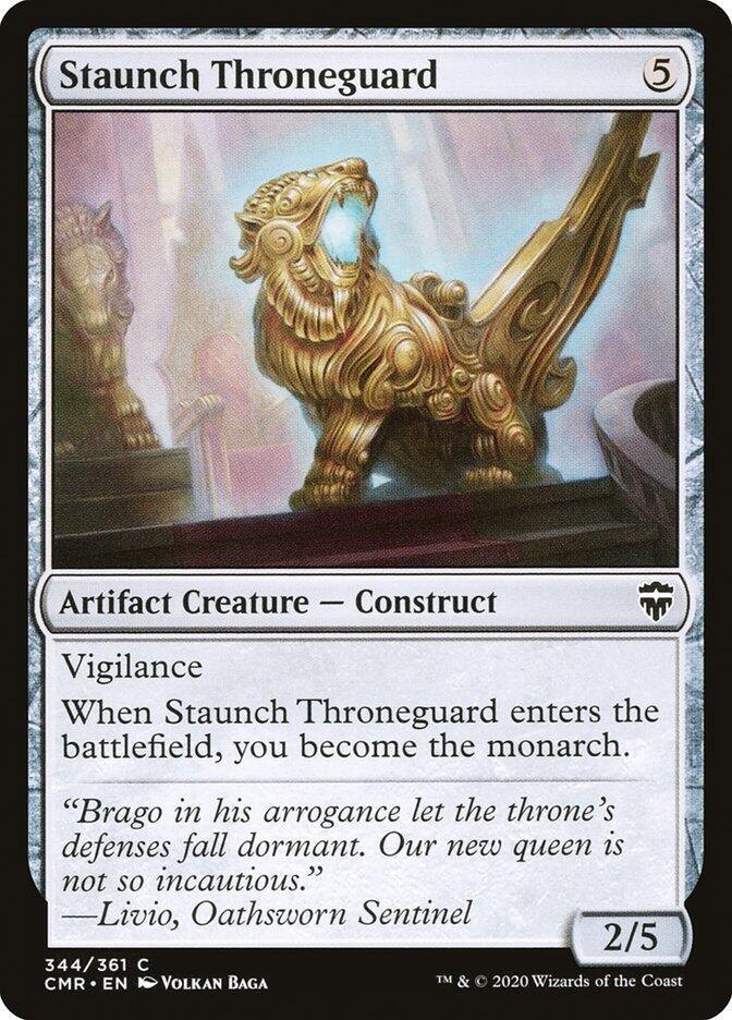 Staunch Throneguard 344 (Commander Legends) 