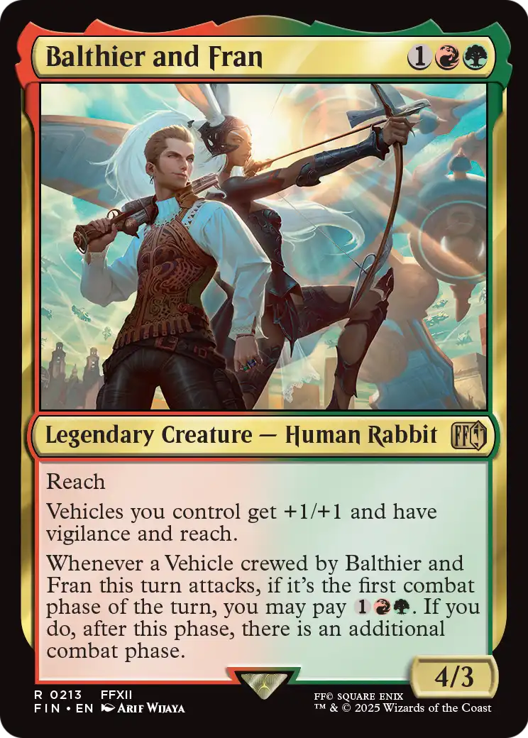 Balthier and Fran (213) [FINAL FANTASY]  Foil
