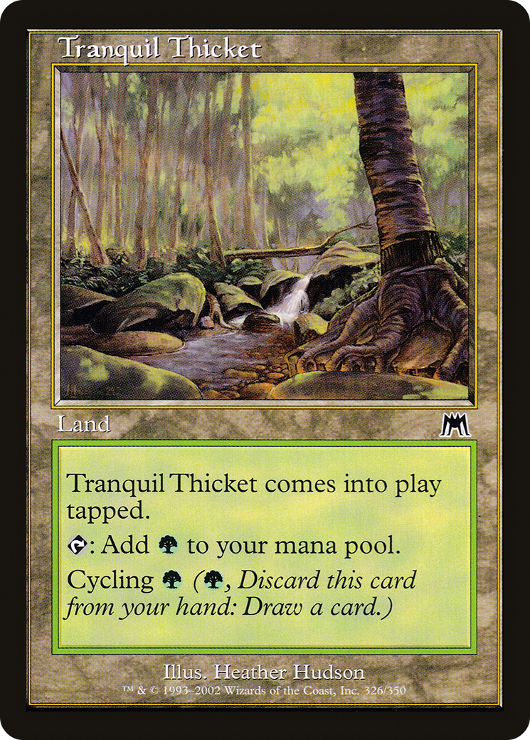 Tranquil Thicket [Onslaught] Foil