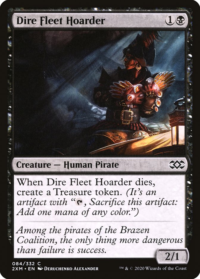 Dire Fleet Hoarder 84/332 (Double Masters) 