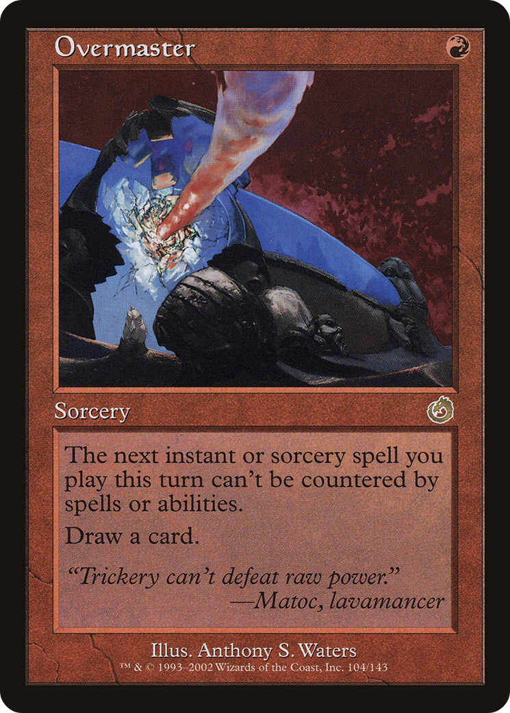 Overmaster [Torment] Foil