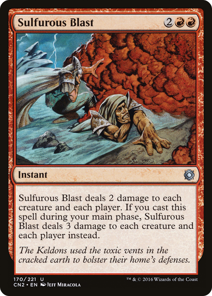 Sulfurous Blast [Conspiracy: Take the Crown] Foil