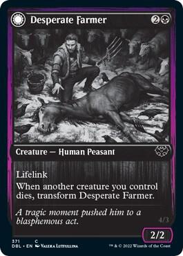 Desperate Farmer 371/534 (Innistrad: Double Feature)  - Foil