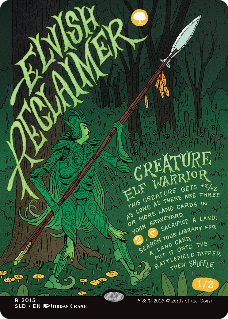 Elvish Reclaimer (2015) [Secret Lair Drop Series]