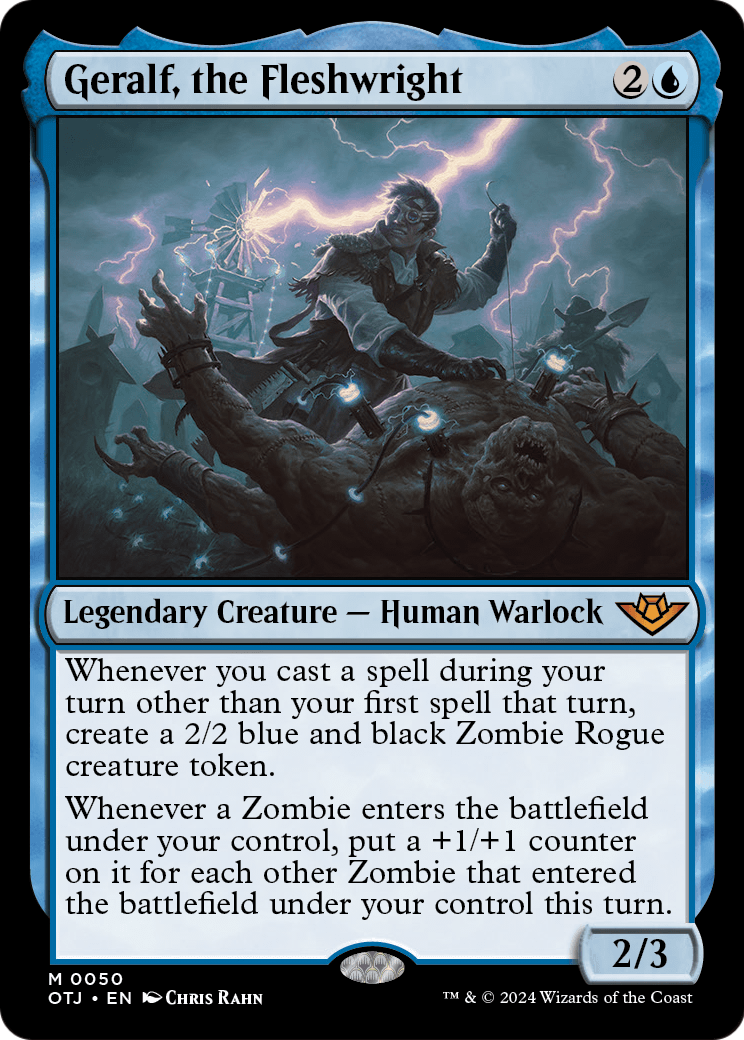 Geralf, the Fleshwright [Outlaws of Thunder Junction] Foil