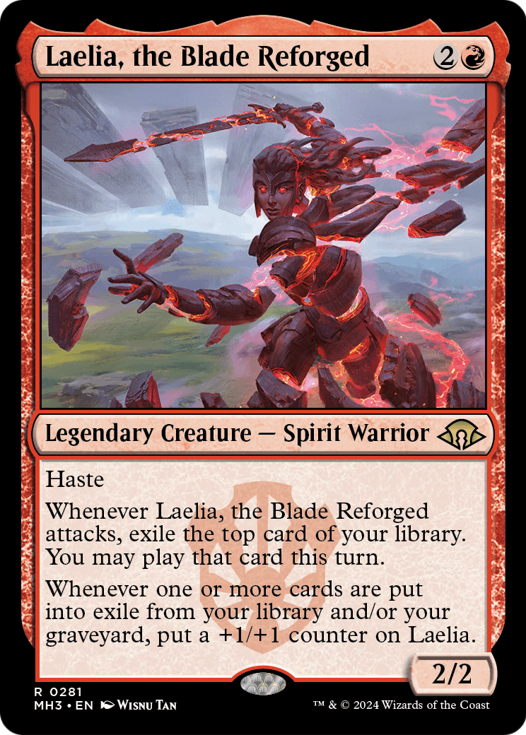 Laelia, the Blade Reforged [Modern Horizons 3] Foil