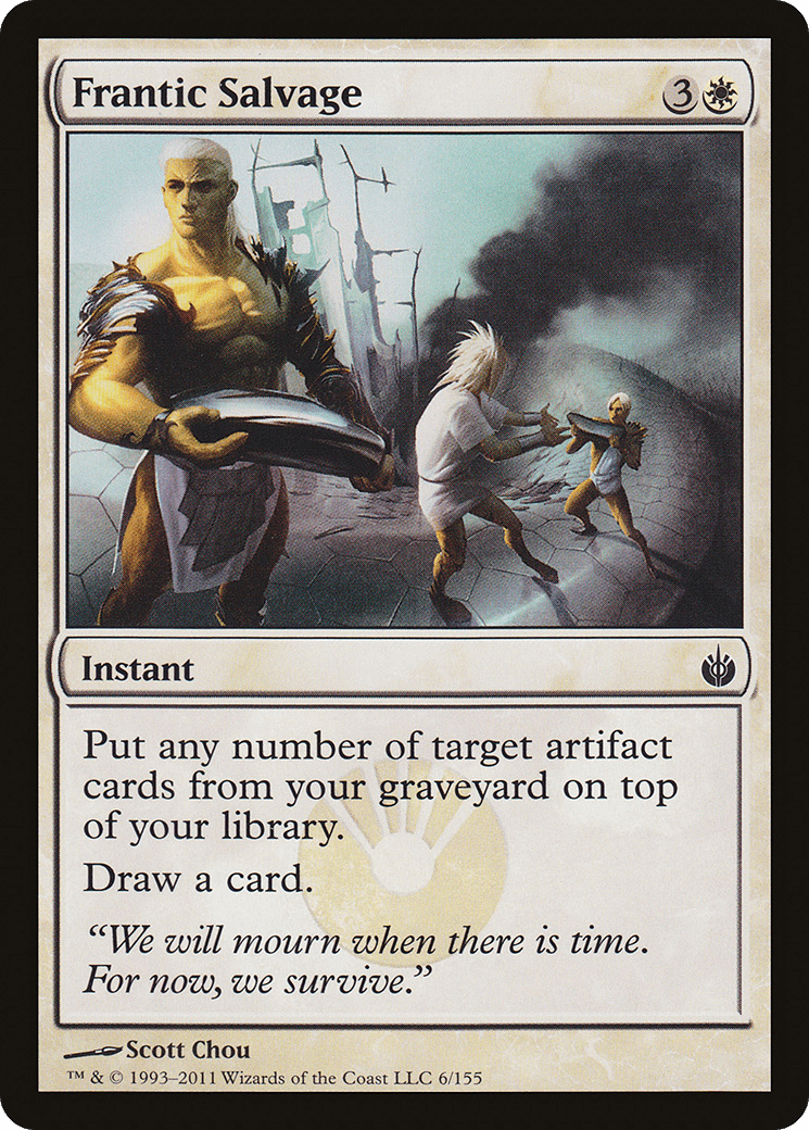 Frantic Salvage [Mirrodin Besieged] Foil