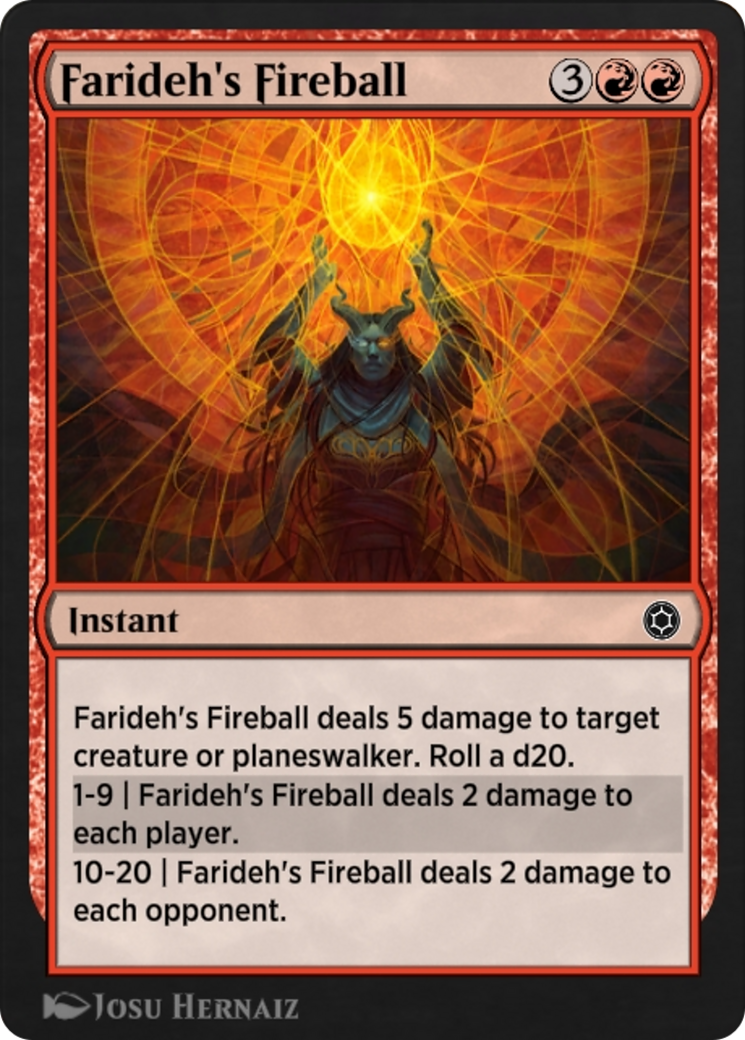 Farideh's Fireball (HBG-181) - Alchemy Horizons: Baldur's Gate