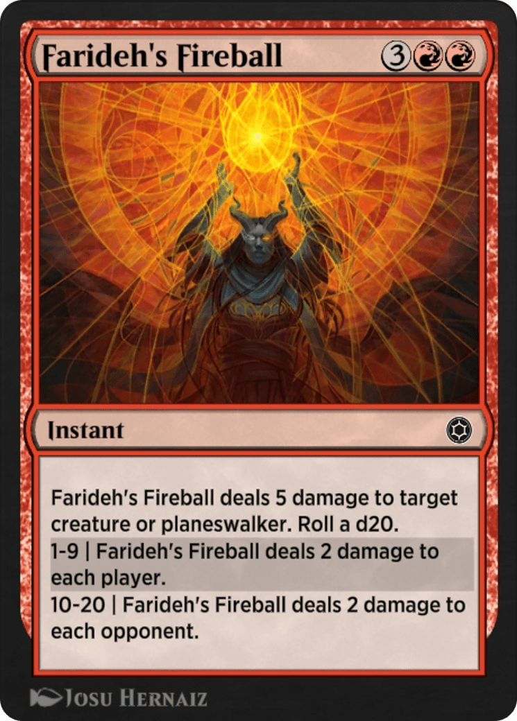 Farideh's Fireball (HBG-181) - Alchemy Horizons: Baldur's Gate
