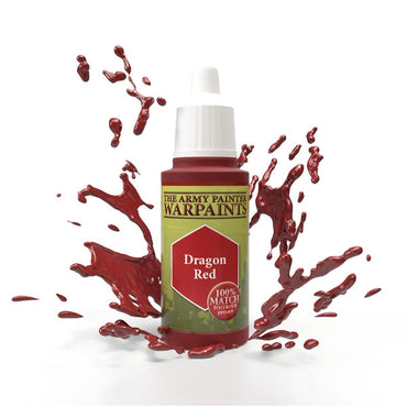 The Army Painter | Warpaints | Dragon Red Acrylic Paint 18ml