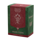 Dragon Shield | Standard Size Sleeves | 100ct | Gruul Clans (Art Dual Matte)