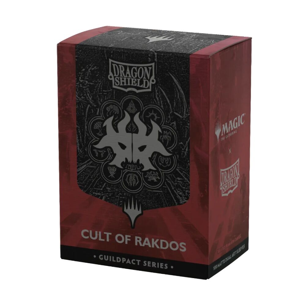 Dragon Shield | Standard Size Sleeves | 100ct | Cult of Rakdos (Art Dual Matte)