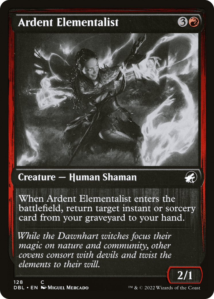Ardent Elementalist [Innistrad: Double Feature] Foil