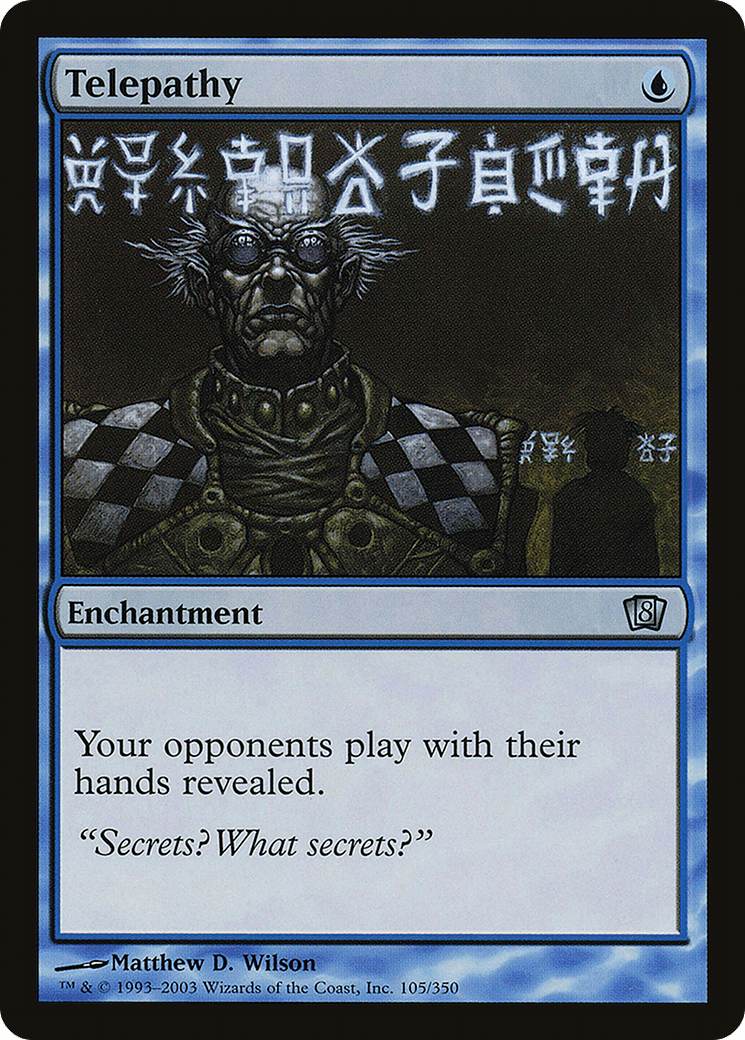 Telepathy [Eighth Edition] Foil