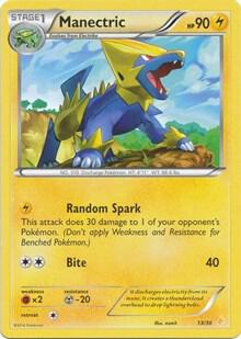 Manectric 13/30 (XY Trainer Kit: Pikachu Libre & Suicune) 
