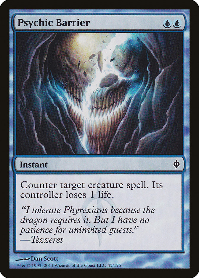Psychic Barrier 43/175 (New Phyrexia) 