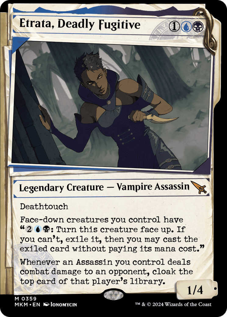 Etrata, Deadly Fugitive (Showcase) [Murders at Karlov Manor] Foil