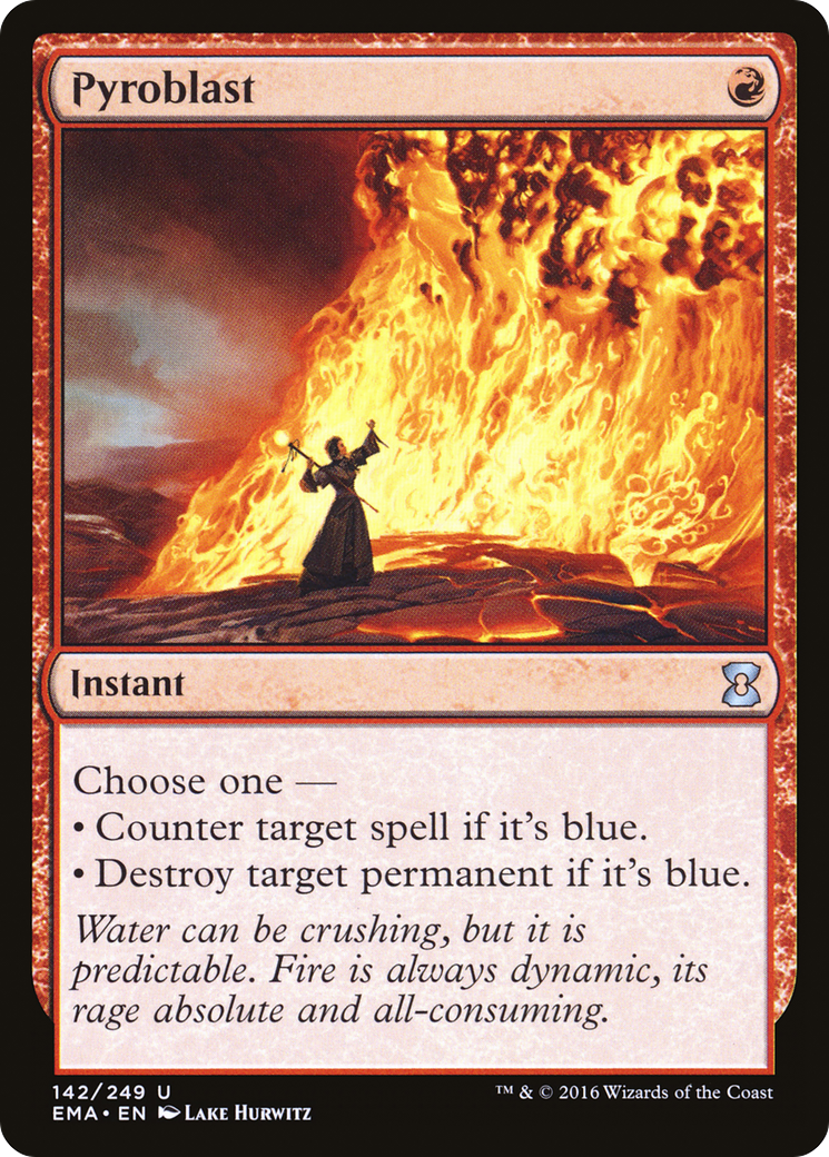 Pyroblast [Eternal Masters] Foil