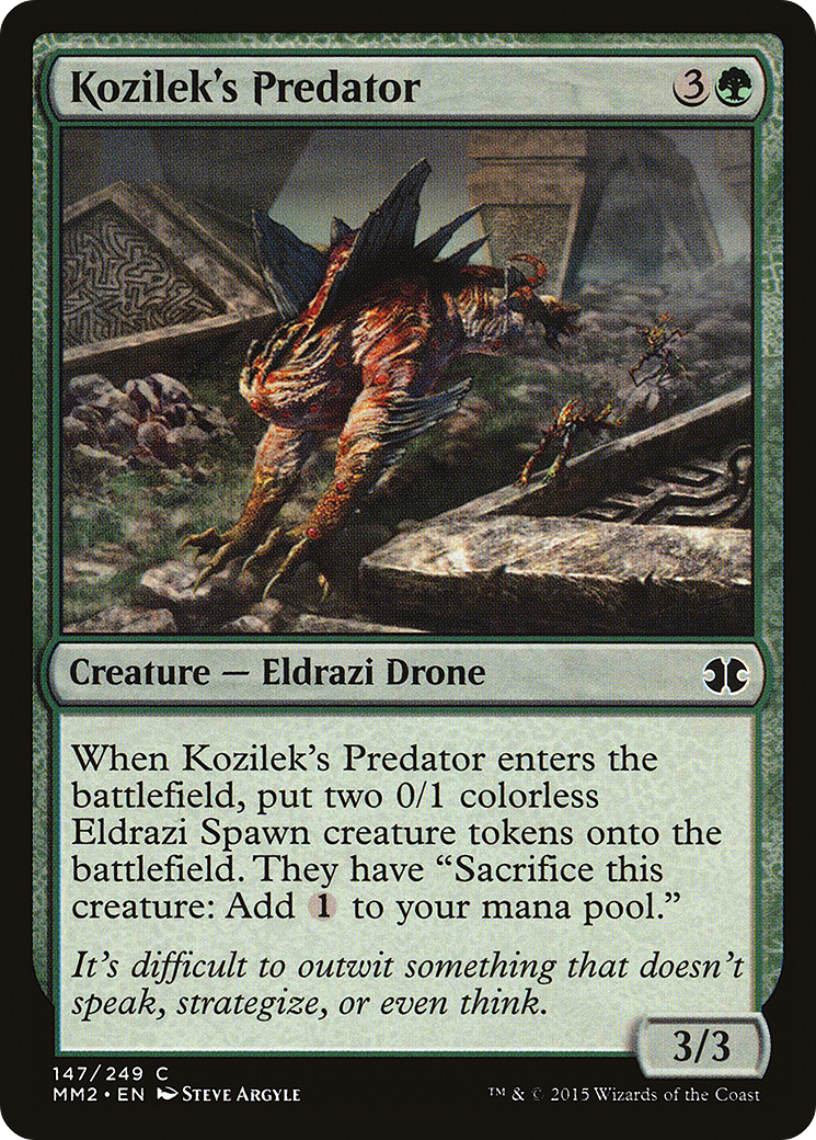 Kozilek's Predator [Modern Masters 2015] Foil