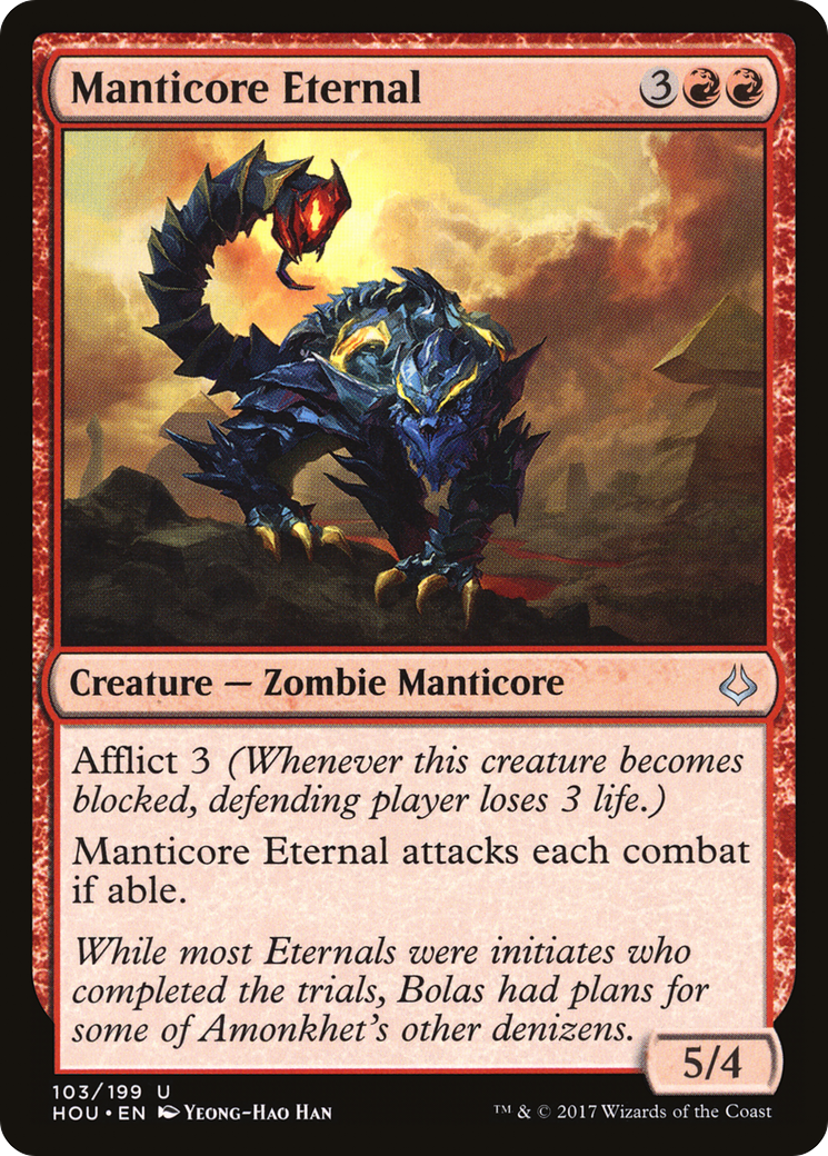 Manticore Eternal [Hour of Devastation] Foil