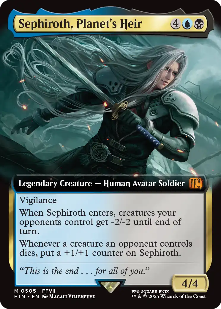 Sephiroth, Planet's Heir (Extended Art) (505) [FINAL FANTASY]