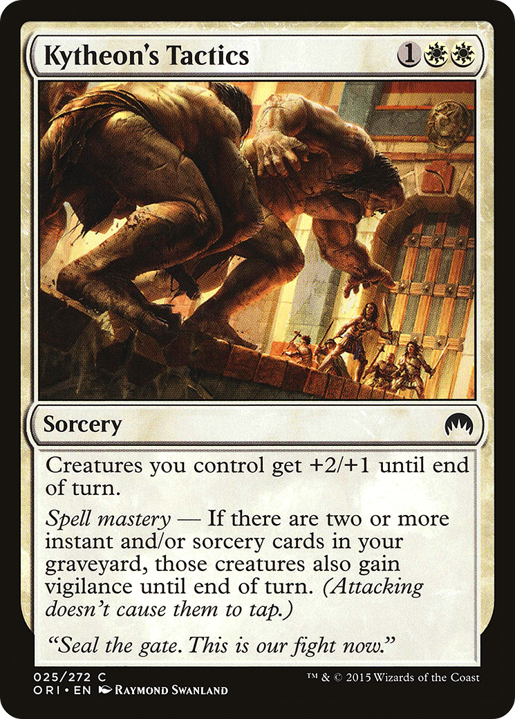Kytheon's Tactics [Magic Origins] Foil