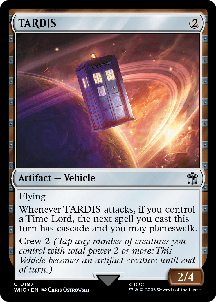 TARDIS [Doctor Who] Foil