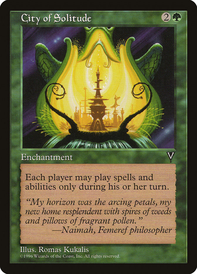 City of Solitude 102/167 (Visions) 