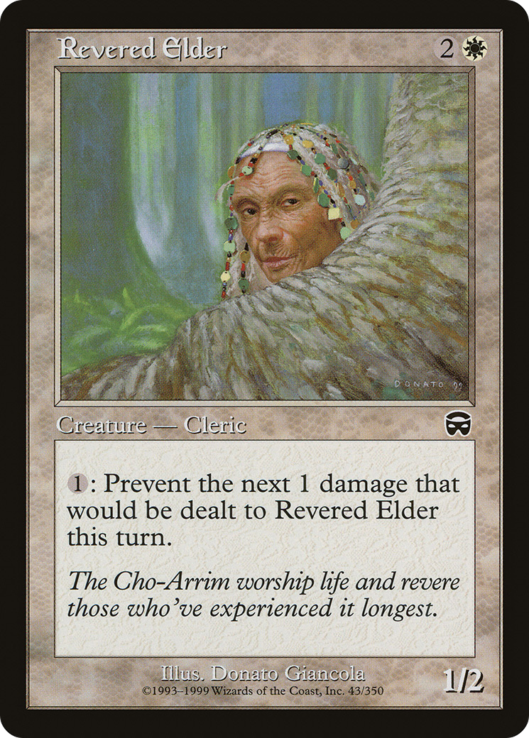 Revered Elder [Mercadian Masques] Foil