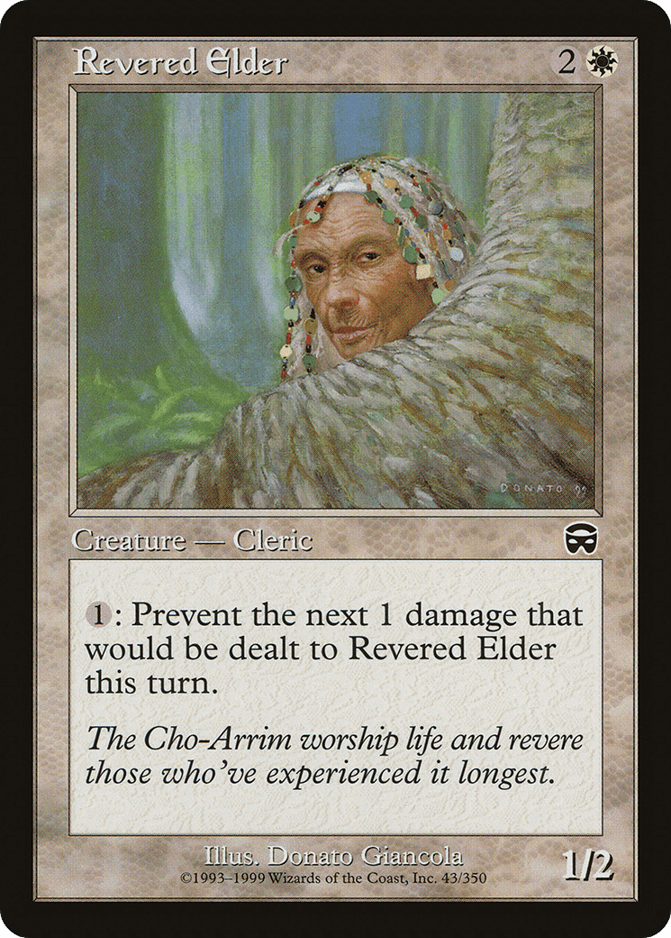 Revered Elder [Mercadian Masques] Foil